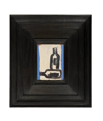 Untitled (still life with bottles) by Billy Childish, Painting for Sale on Singulart