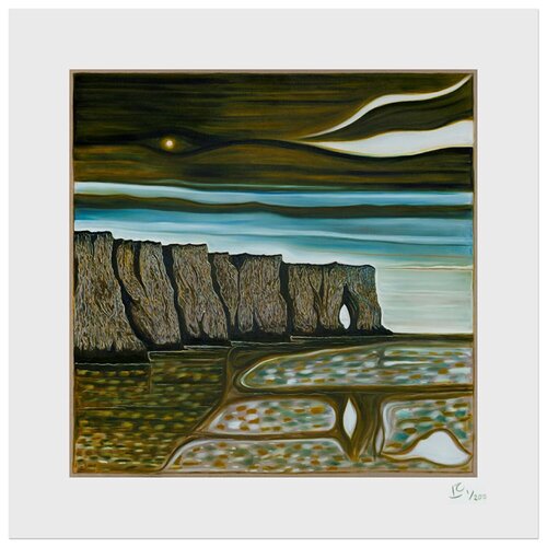 Cliff with Stars par Billy Childish, Édition en vente sur Singulart