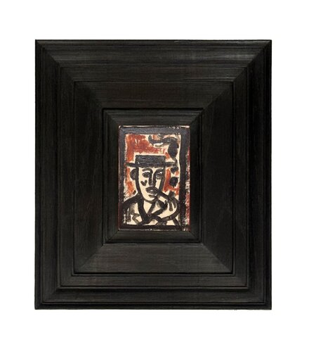 Untitled (self portrait) par Billy Childish, Peinture en vente sur Singulart