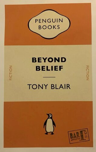 Penguin Books series - Tony Blair - Beyond Belief by Billy Childish, Print for Sale on Singulart