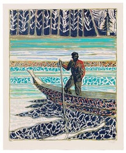 sailish fisherman van Billy Childish, Afdruk te koop op Singulart