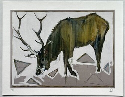 Elk de Billy Childish, Impresión a la venta en Singulart