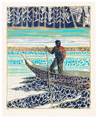 Salish fisherman par Billy Childish, Édition en vente sur Singulart