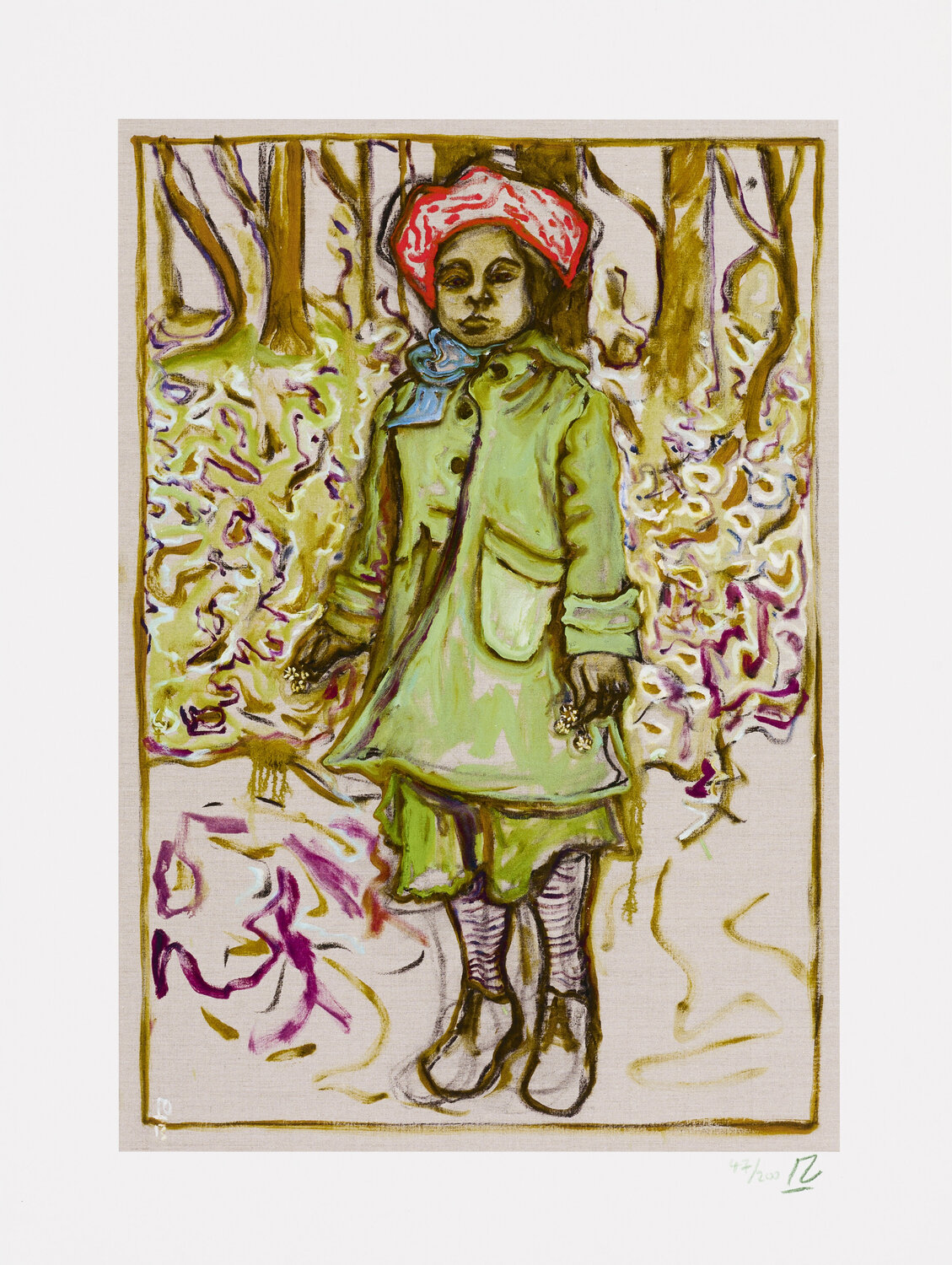 Untitled  Billy Childish Stampa in vendita