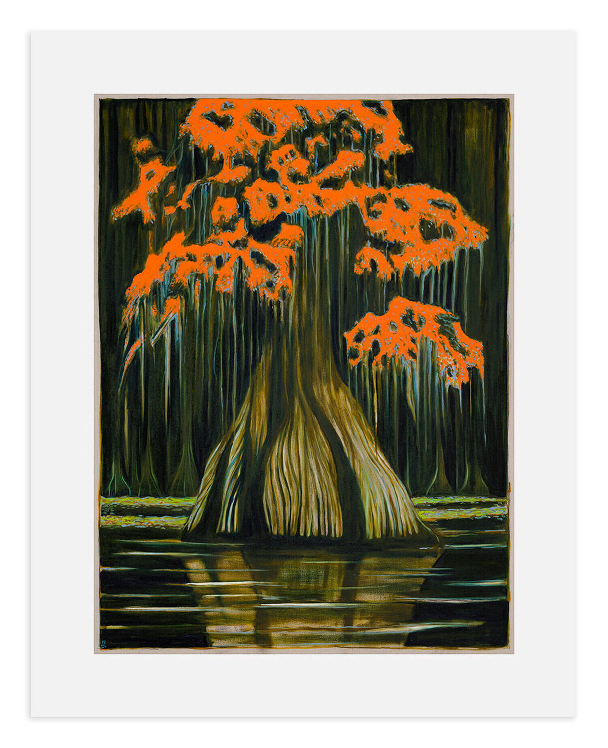 Cypress Tree Billy Childish Stampa in vendita