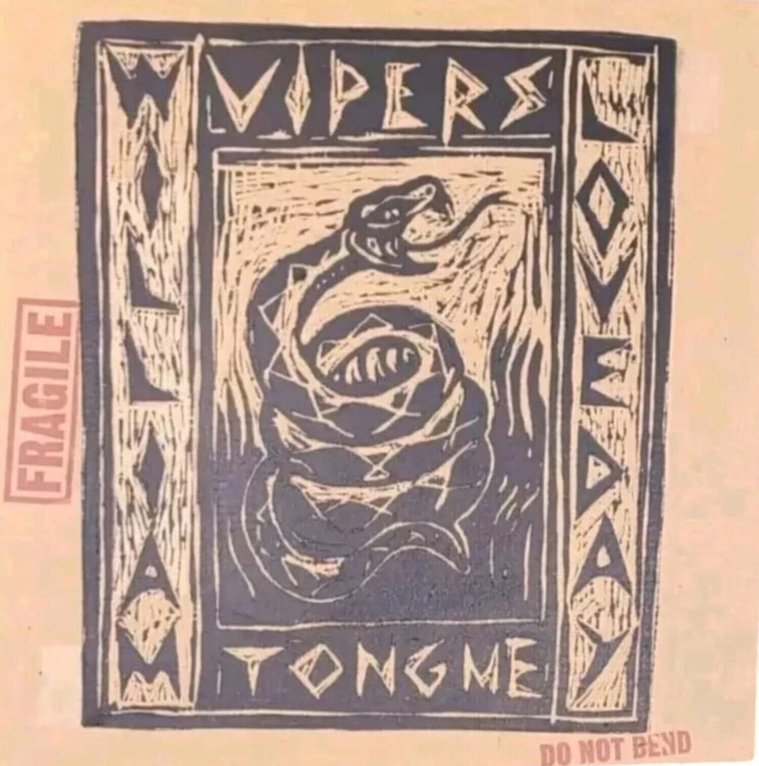 Vipers Tongue Billy Childish Stampa in vendita