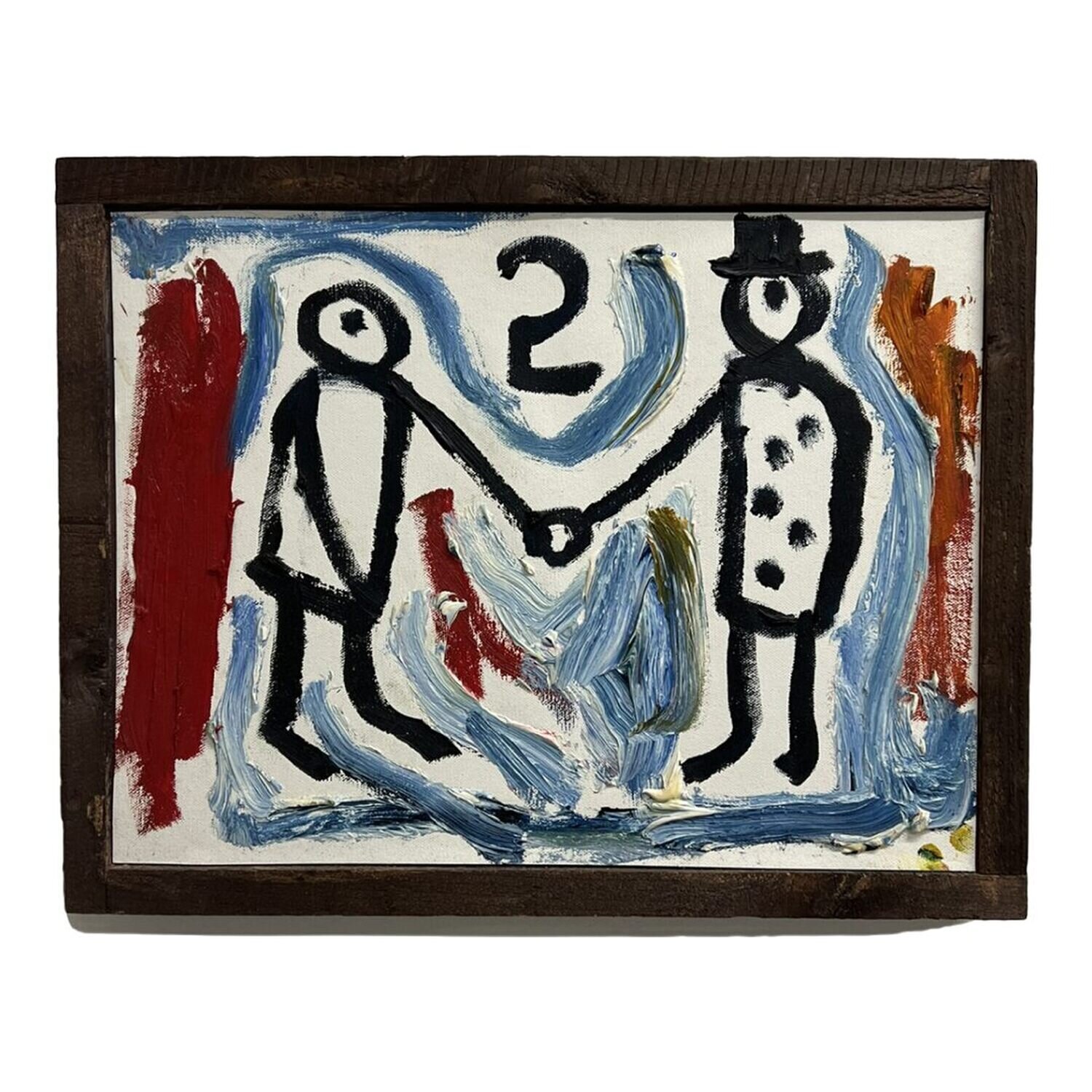 Untitled Billy Childish Dipinto originale in vendita