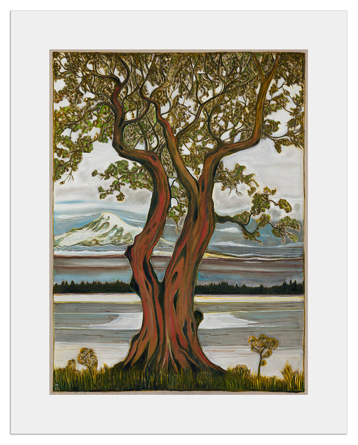 Strawberry Tree Billy Childish Print for sale
