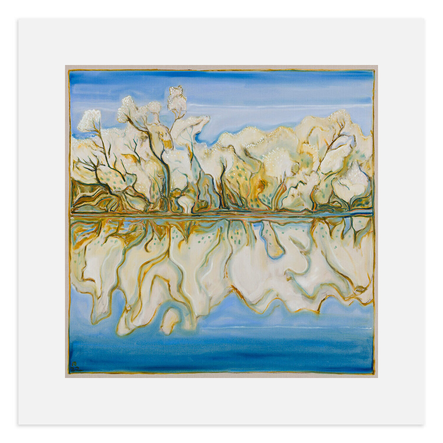 Hoar Frost in the Morning Billy Childish Druck zu verkaufen