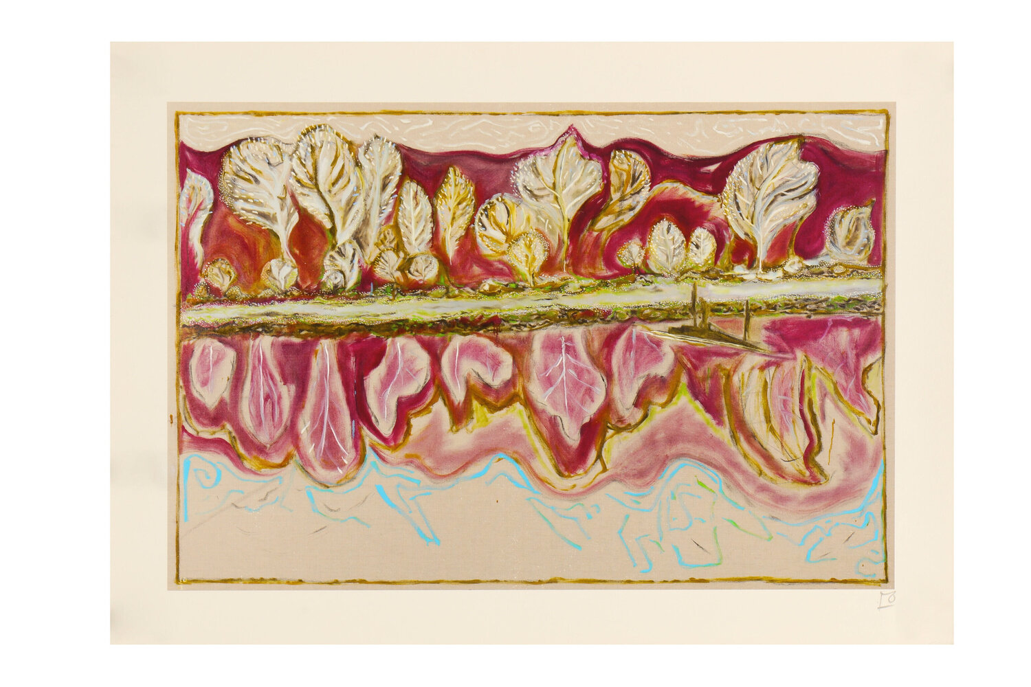 Serenity Billy Childish Print for sale