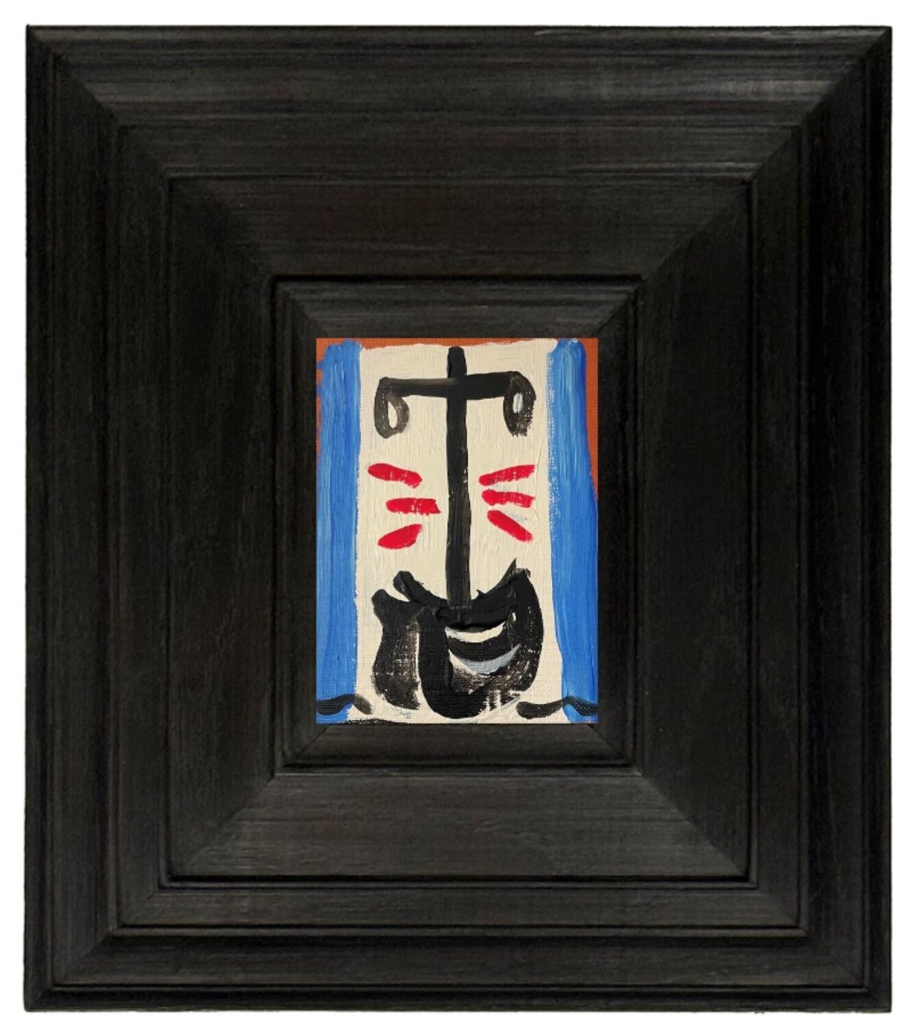 Untitled (Sailing Away) Billy Childish Original painting for sale