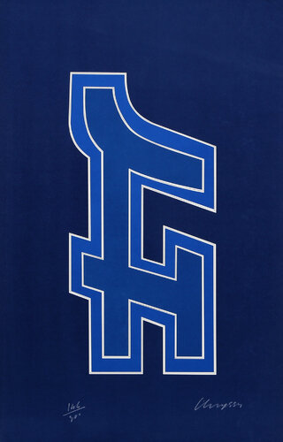 Time Square Fragment #9 di Chryssa, Stampa in vendita su Singulart