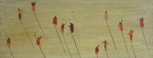 MASSAI von Marcos Zrihen, Malerei kaufen auf Singulart