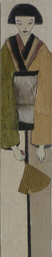 GEISHA 5 von Marcos Zrihen, Malerei kaufen auf Singulart