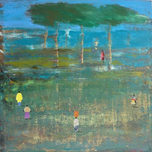 TAHITI di Marcos Zrihen, Pittura in vendita su Singulart