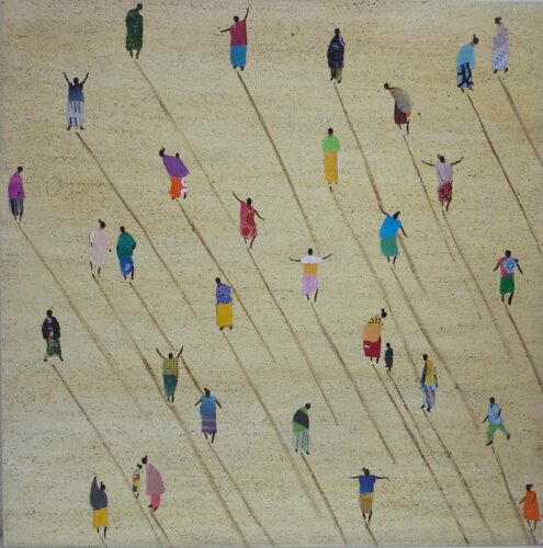 SÉNÉGAL. di Marcos Zrihen, Pittura in vendita su Singulart