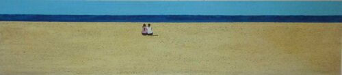 YOU AND ME BY THE SEA van Marcos Zrihen, Schilderij te koop op Singulart