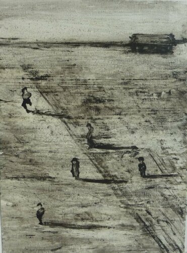 BLACK AND WHITE TWO di Marcos Zrihen, Pittura in vendita su Singulart