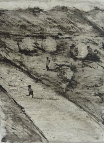 BLACK AND WHITE ONE di Marcos Zrihen, Pittura in vendita su Singulart