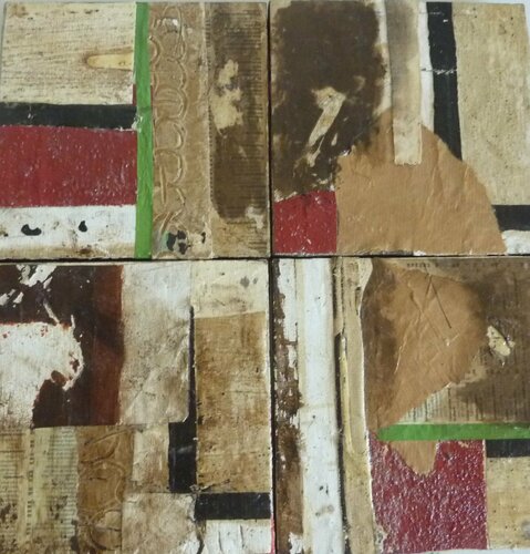 ABSTRACTION:COLLAGE di Marcos Zrihen, Pittura in vendita su Singulart