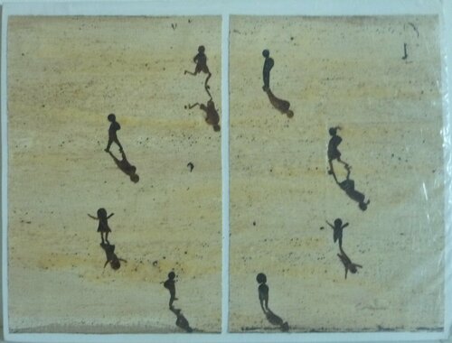 CHILDHOOD CIRCLE van Marcos Zrihen, Schilderij te koop op Singulart