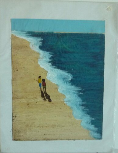 EN LA ORILLA. von Marcos Zrihen, Malerei kaufen auf Singulart