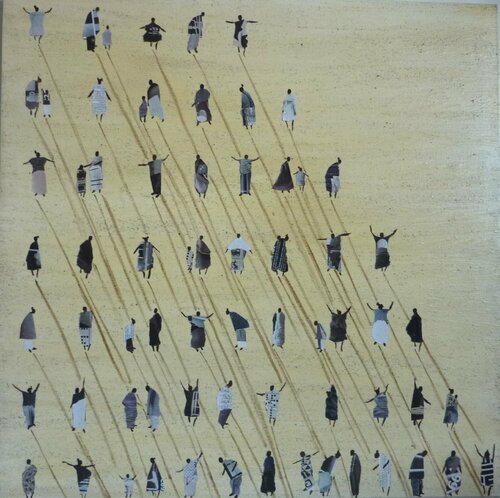 AFRICA IN BLACK AND WHITE. von Marcos Zrihen, Malerei kaufen auf Singulart