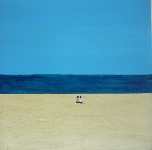 ENJOYING ON THE BEACH. Marcos Zrihen