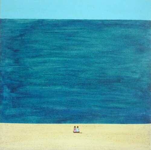 RELAXING ON THE BEACH. Marcos Zrihen