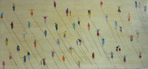 AFRICANS. von Marcos Zrihen, Malerei kaufen auf Singulart