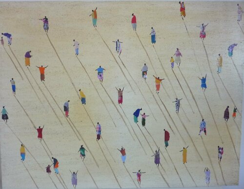 AFRICA,LET´S GO! di Marcos Zrihen, Pittura in vendita su Singulart