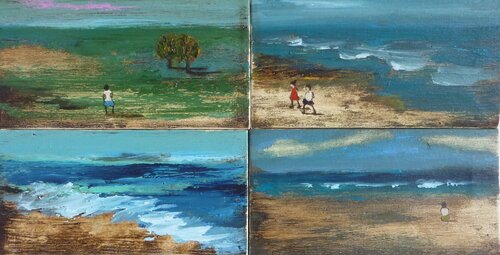 WILD COAST. van Marcos Zrihen, Schilderij te koop op Singulart