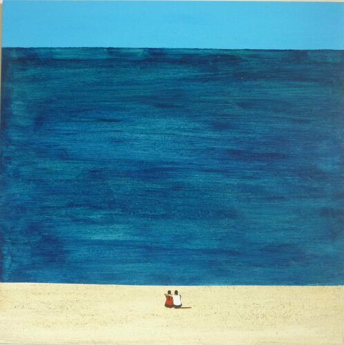 PEACE AND LOVE. von Marcos Zrihen, Malerei kaufen auf Singulart