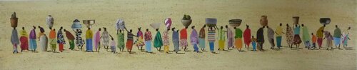 ON THE WAY TO THE MARKET OF DAKAR(SÉNÉGAL). Marcos Zrihen