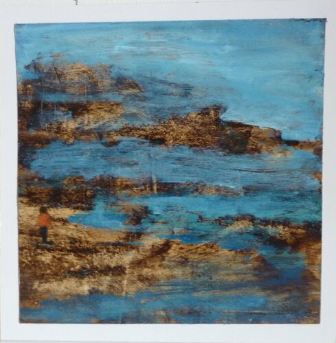 BLUE SEA. van Marcos Zrihen, Schilderij te koop op Singulart