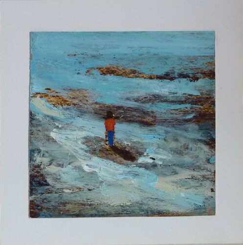 TURQUOISE. by Marcos Zrihen, Painting for Sale on Singulart