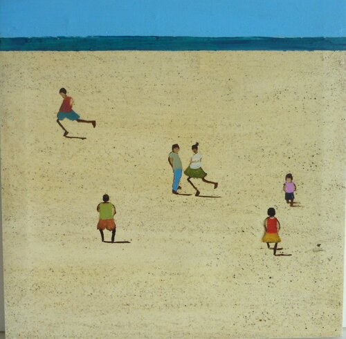 HOLLIDAYS´ TIME von Marcos Zrihen, Malerei kaufen auf Singulart