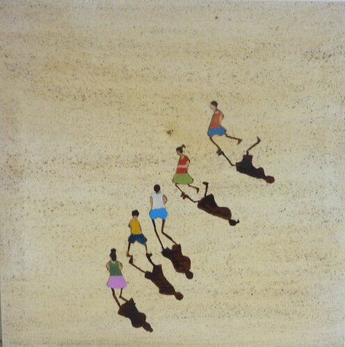 BOYS AND GIRLS ONLINE. von Marcos Zrihen, Malerei kaufen auf Singulart