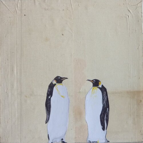 FACE TO FACE par Marcos Zrihen, Peinture en vente sur Singulart