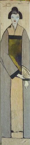GEISHA NATURE von Marcos Zrihen, Malerei kaufen auf Singulart