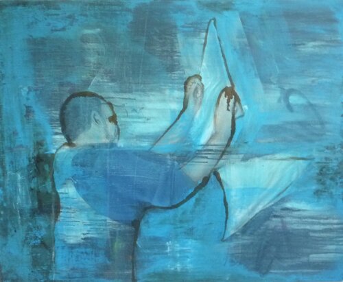 BLUE DREAM de Marcos Zrihen, Pintura a la venta en Singulart