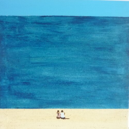 US,IN THE BEACH by Marcos Zrihen, Painting for Sale on Singulart