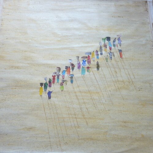 SENEGAL ONLINE di Marcos Zrihen, Pittura in vendita su Singulart