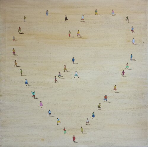 A BIG HEART par Marcos Zrihen, Peinture en vente sur Singulart
