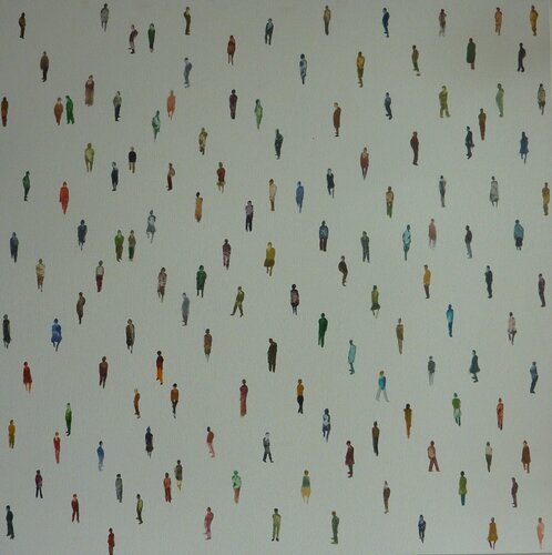 HUMANS von Marcos Zrihen, Malerei kaufen auf Singulart