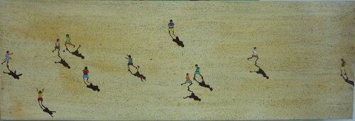 MATCH DE FOOT de Marcos Zrihen, Pintura a la venta en Singulart