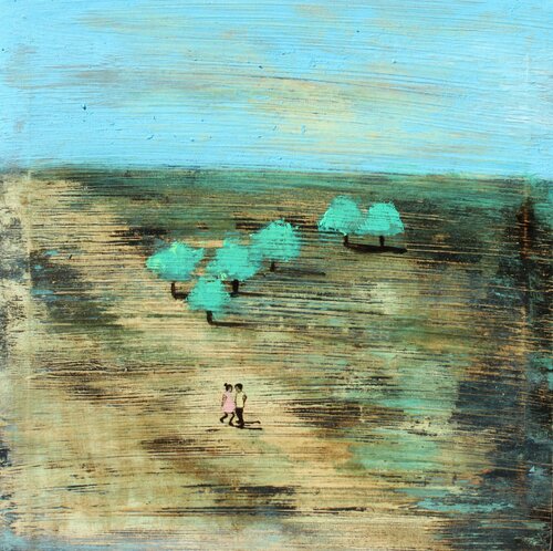 TOGETHER IN NATURE par Marcos Zrihen, Peinture en vente sur Singulart