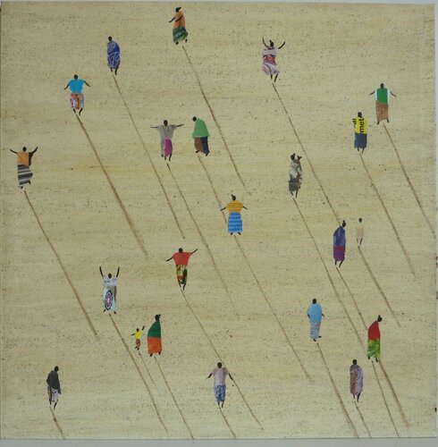 AFRICA par Marcos Zrihen, Peinture en vente sur Singulart