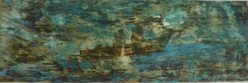BUQUE FANTASMA van Marcos Zrihen, Schilderij te koop op Singulart