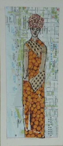 AN ASIAN IN BARCELONA von Marcos Zrihen, Zeichnungen kaufen auf Singulart